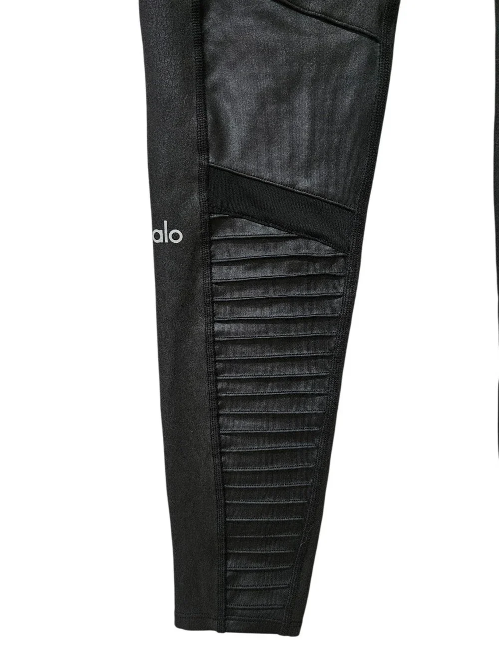 ALO Yoga Moto Leggings L Black